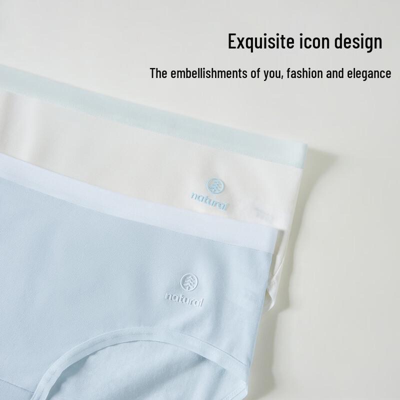 FENTENGCARE Women's 7A Antibacterial Cotton Crotch Panties (4-Pack)