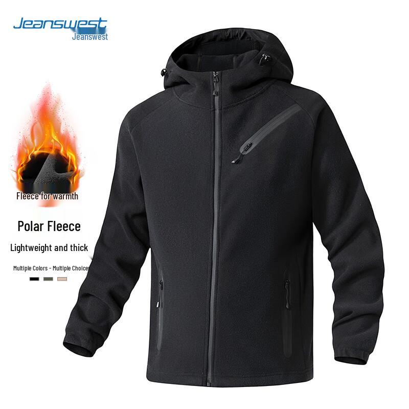 Jeanswest Men s Hooded Fleece Jacket L