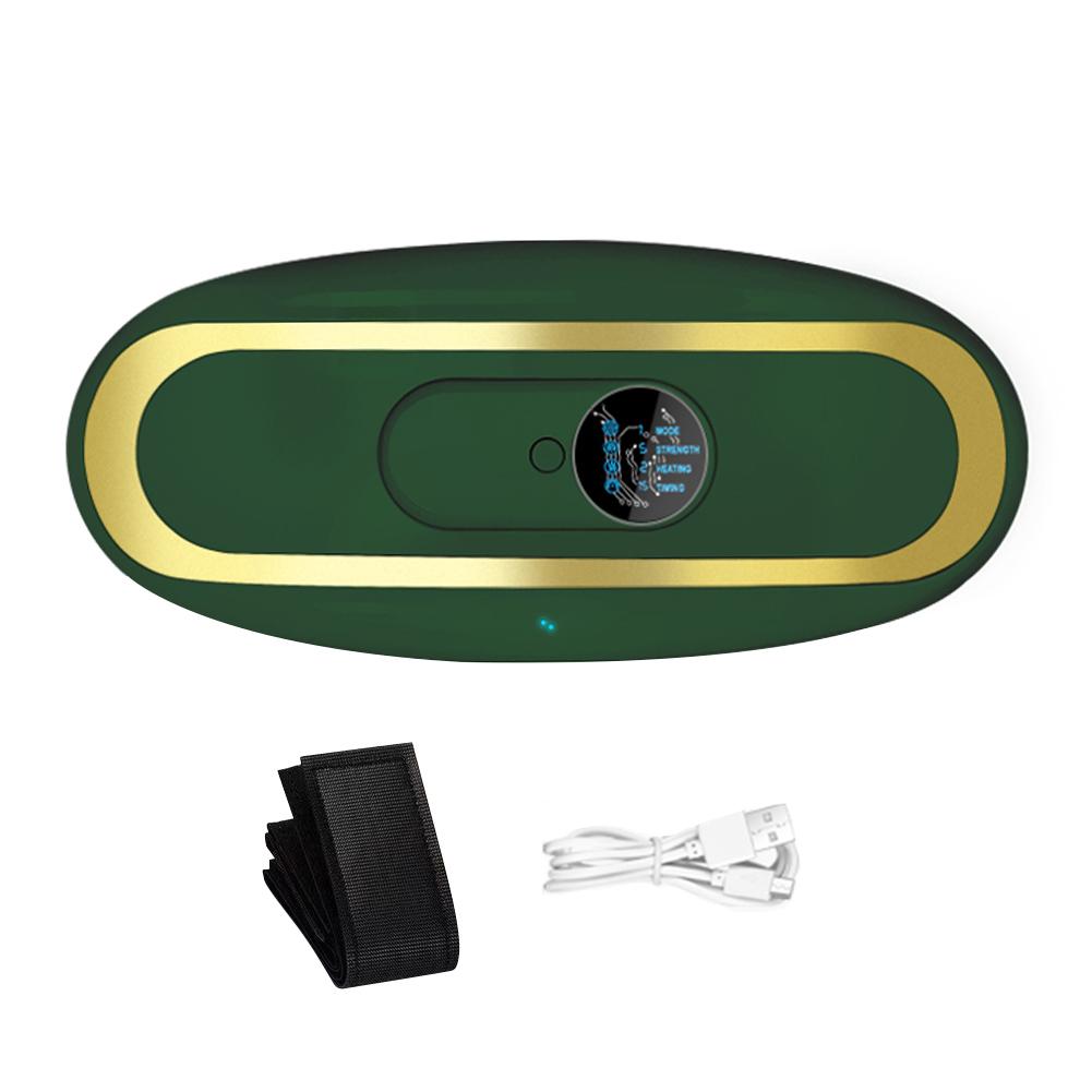 Waist Fitness Massager 3 Massage Modes Weight Loss Body Shaping Instrument Electric Abdominal Massager for Promotes Digestion