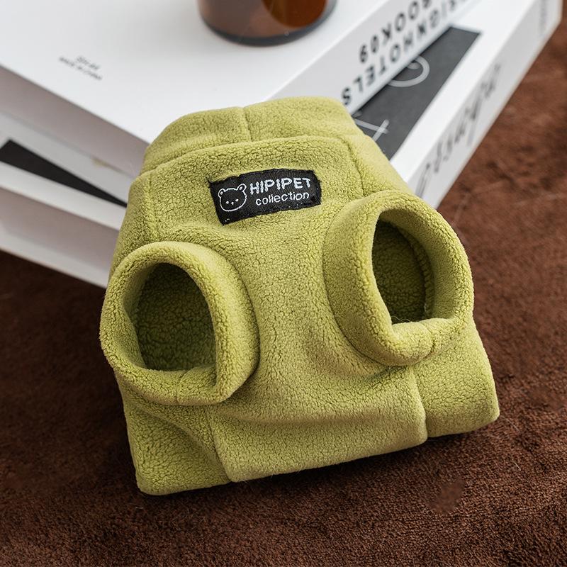 

Cat clothes Double-sided velvet thickened vest German hairless cat soft clothing Warm dog autumn and winter pet cat clothing XL (recommended weight 12-7.5kg)