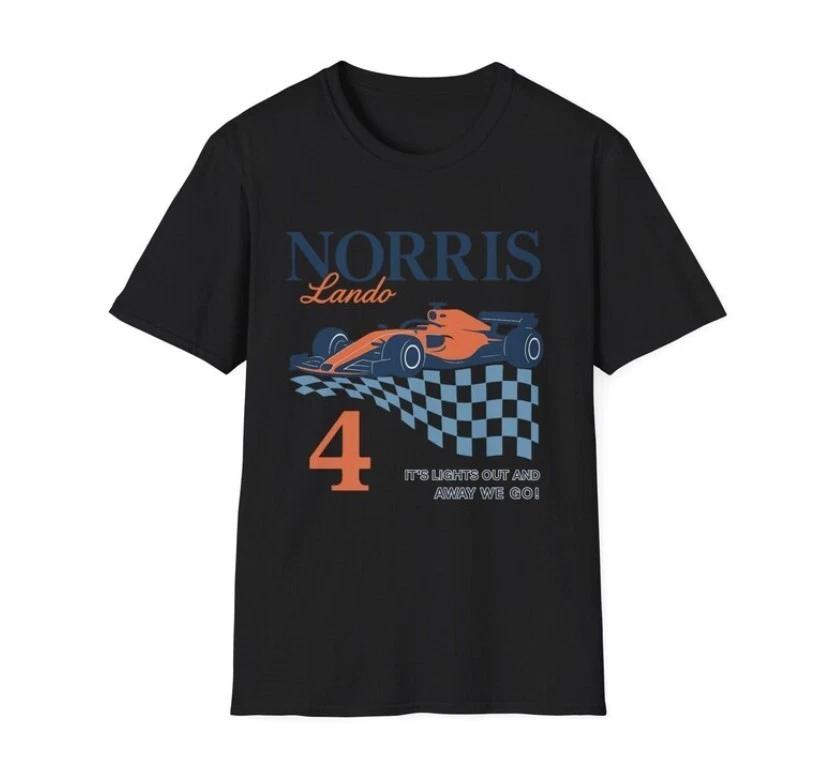 

Lando Norris Vintage F1 Car T-Shirt | Retro Racing 2XL