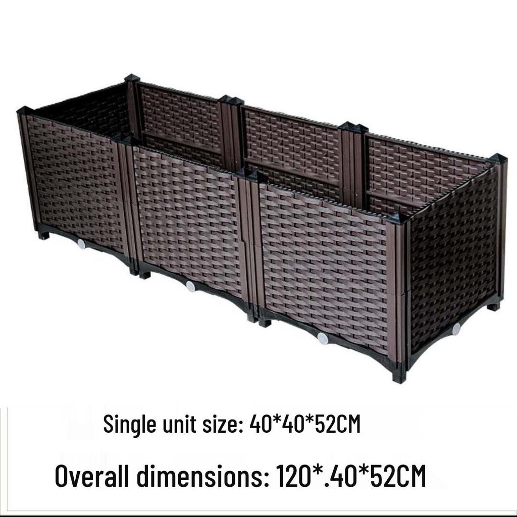 Modular Balcony & Home Vegetable Planting Box - Ideal for Gardens & Seedlings