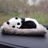 Car Dashboard Ornaments Decor Cute Simulation Plush Cats Dogs Toy Automobiles Decoration Interior Children Gift Auto Accessories