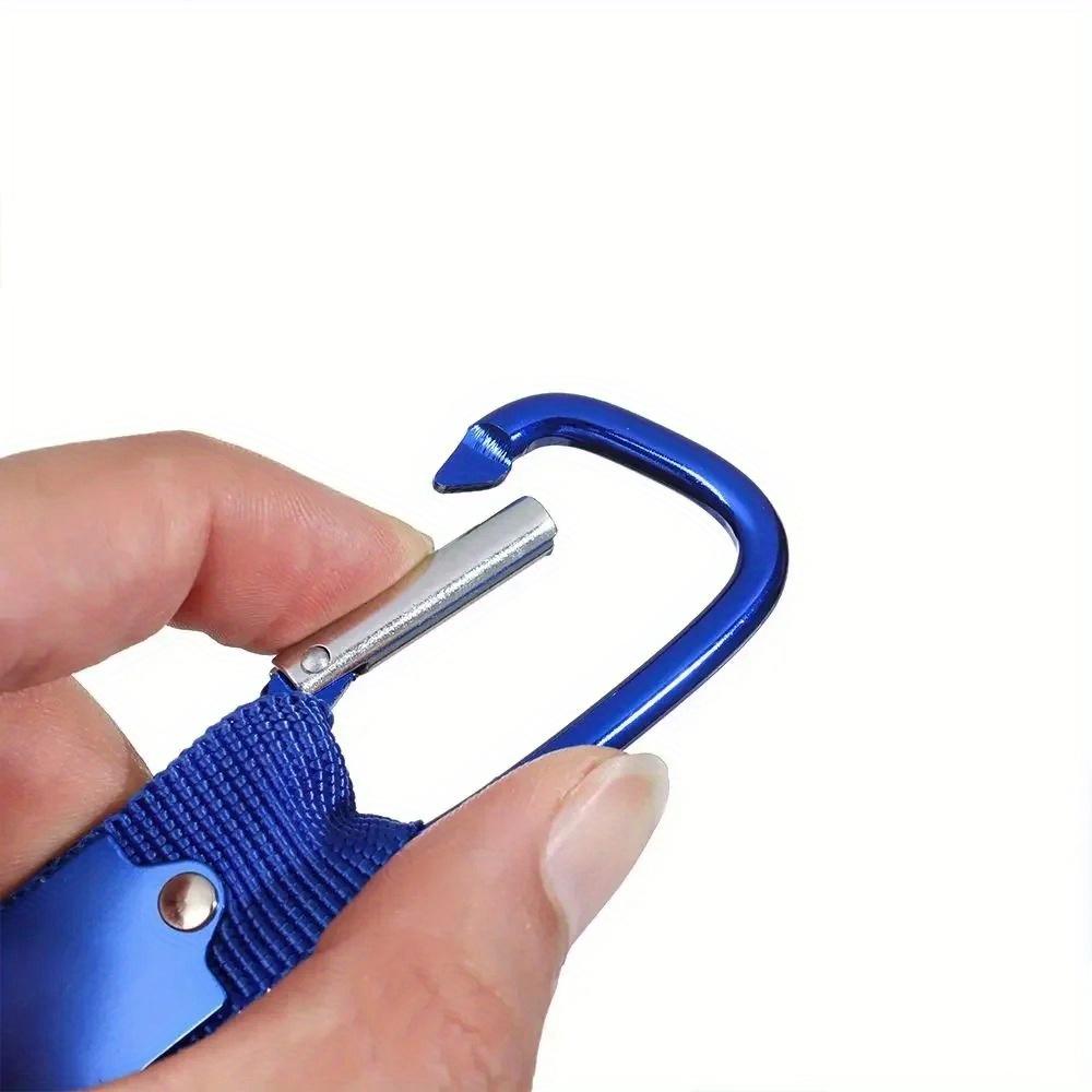 1PC Water Bottle Holder Clip Outdoor Camping Hiking Sport Kettle Buckle Carabiner Belt Backpack Hanger Hook Climbing Accessories