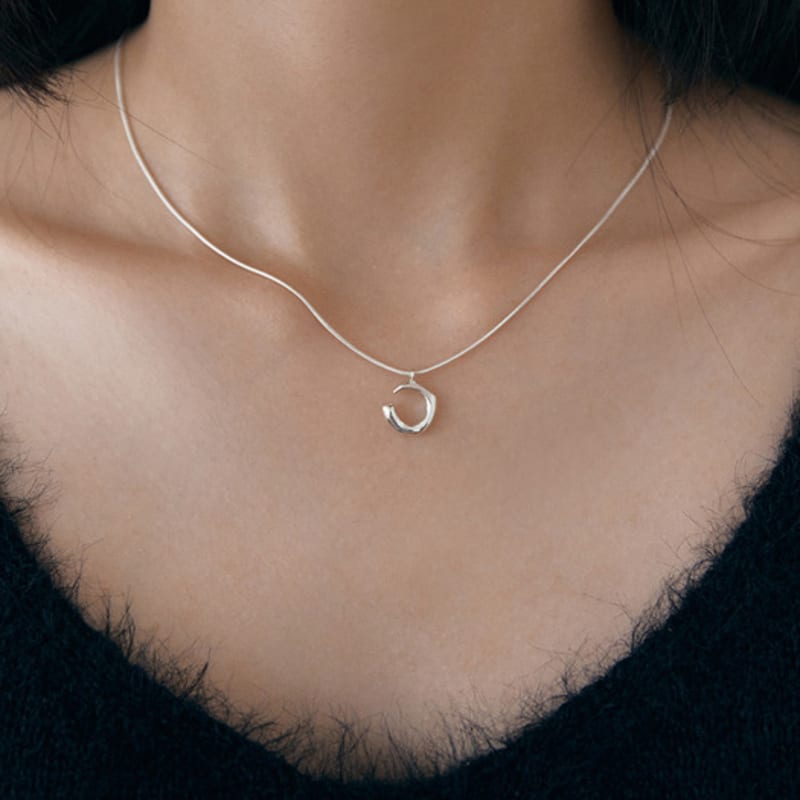 goyu May Necklace Silver