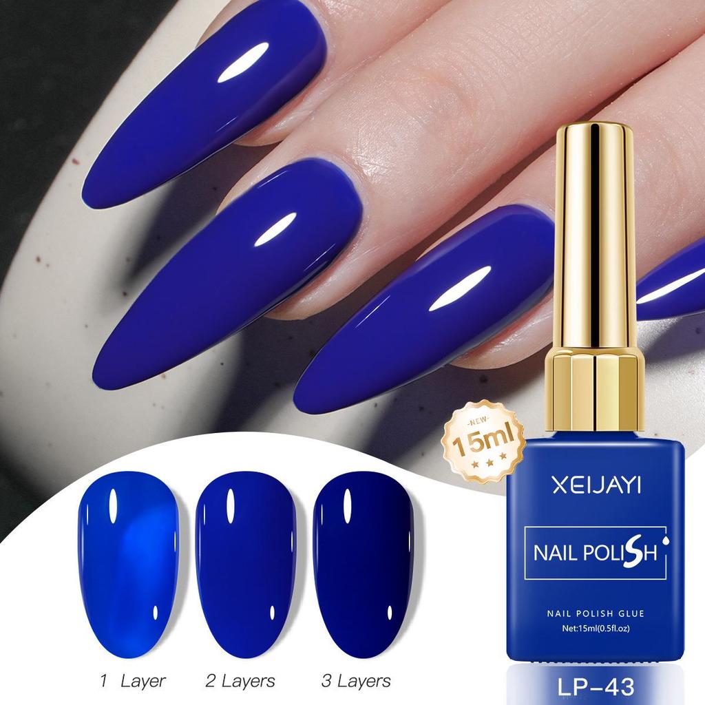 Vibrant Colored Square Bottle Nail Gel Polish - Internet Favorite for Highly Pigmented Nail Art