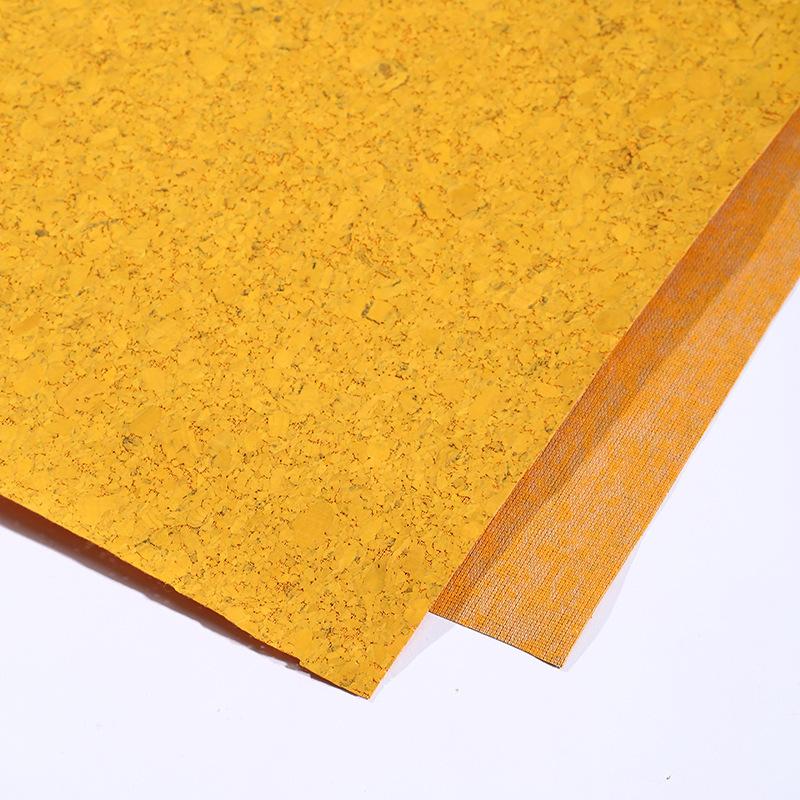 100x138cm Soft Natural Cork PU Leather Fabric for DIY Furniture Background Bags Sofa Car Decoration Upholstery Craft Material