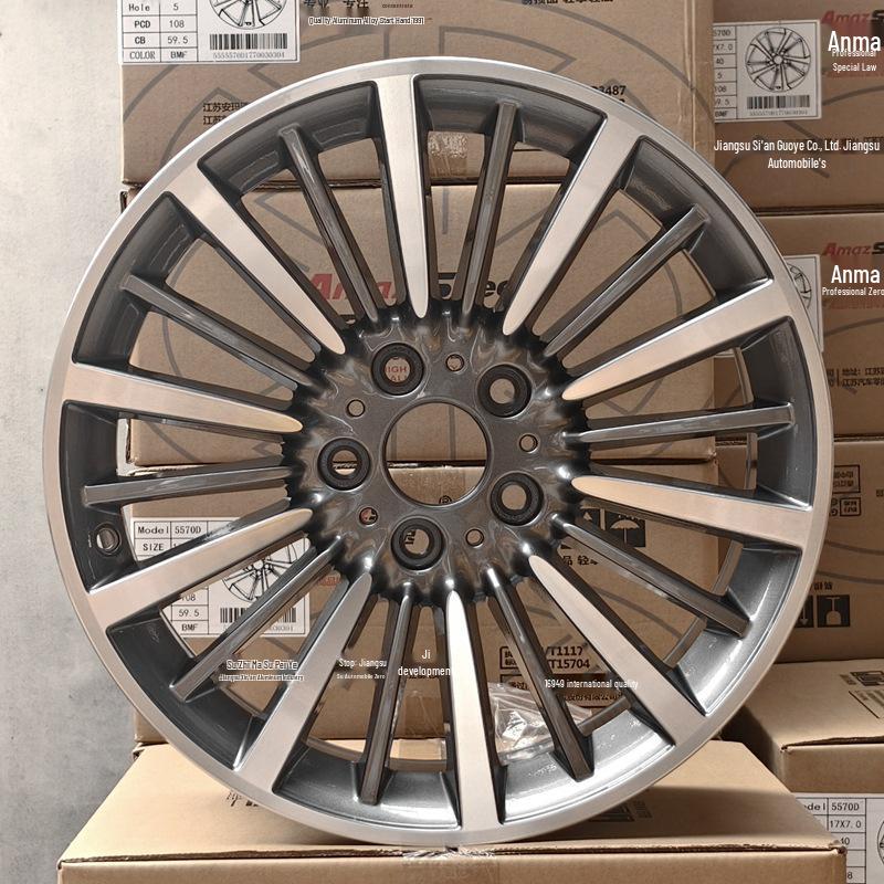 Compatible Steel Wheels for BMW 3 Series: 320li, 325li, 330li, 318li (16-19 Inch)