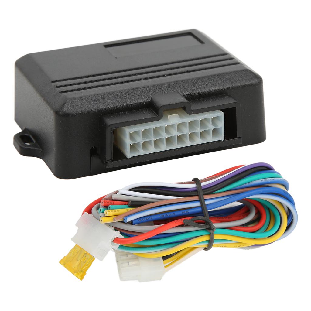 Auto Power Window Closer Roll Up Module 12V Universal ABS Black Heat Resistant for 4 Door Cars