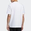 Adidas Originals Trefoil Letter Logo Printed Short Sleeve T-Shirt Men Tops White H07332