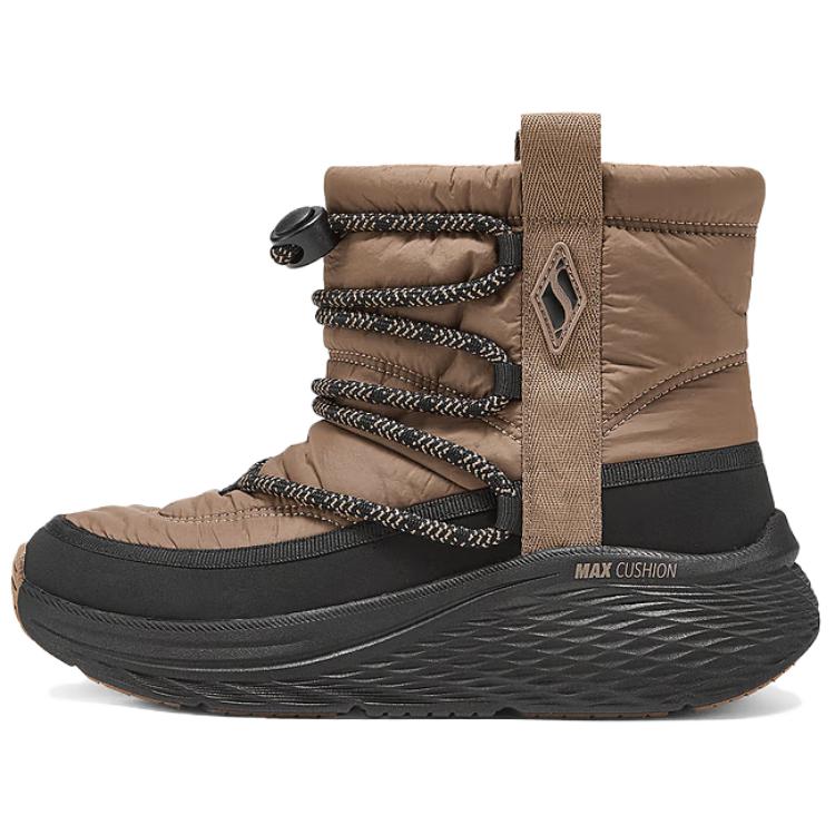 Skechers On-The-Go Comfortable Mid-Calf Snow Boots Women boots Brown 144367-BRBK 35