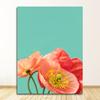Colorful Pictures For Living Room Home Decor Tropical Plants Nordic S Palm Leaf Flower Orange Cat Wall Art Canvas Painting