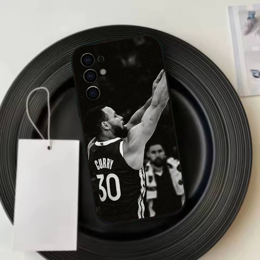 Stephen Curry  Phone Case Black Silicone Soft For Samsung S25,S24,S21,S22,S23,S30,Ultra,S20,Plus,Fe,Lite