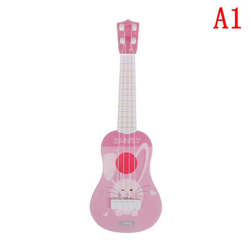 Funny Ukulele Musical Instrument Kids Guitar Montessori Toys Education Gift