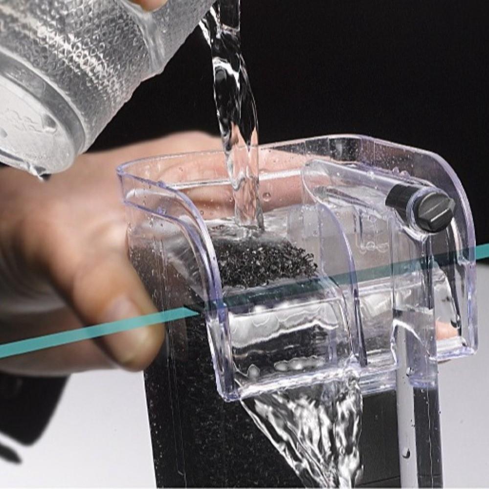 EU/US Plug Fish Tank Filter Silent Operation External Filter Hang-On-Back Filter  Small Fish Tanks