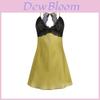 Lace Satin Sleepwear Set With V Neck And Sleeveless Design For Women