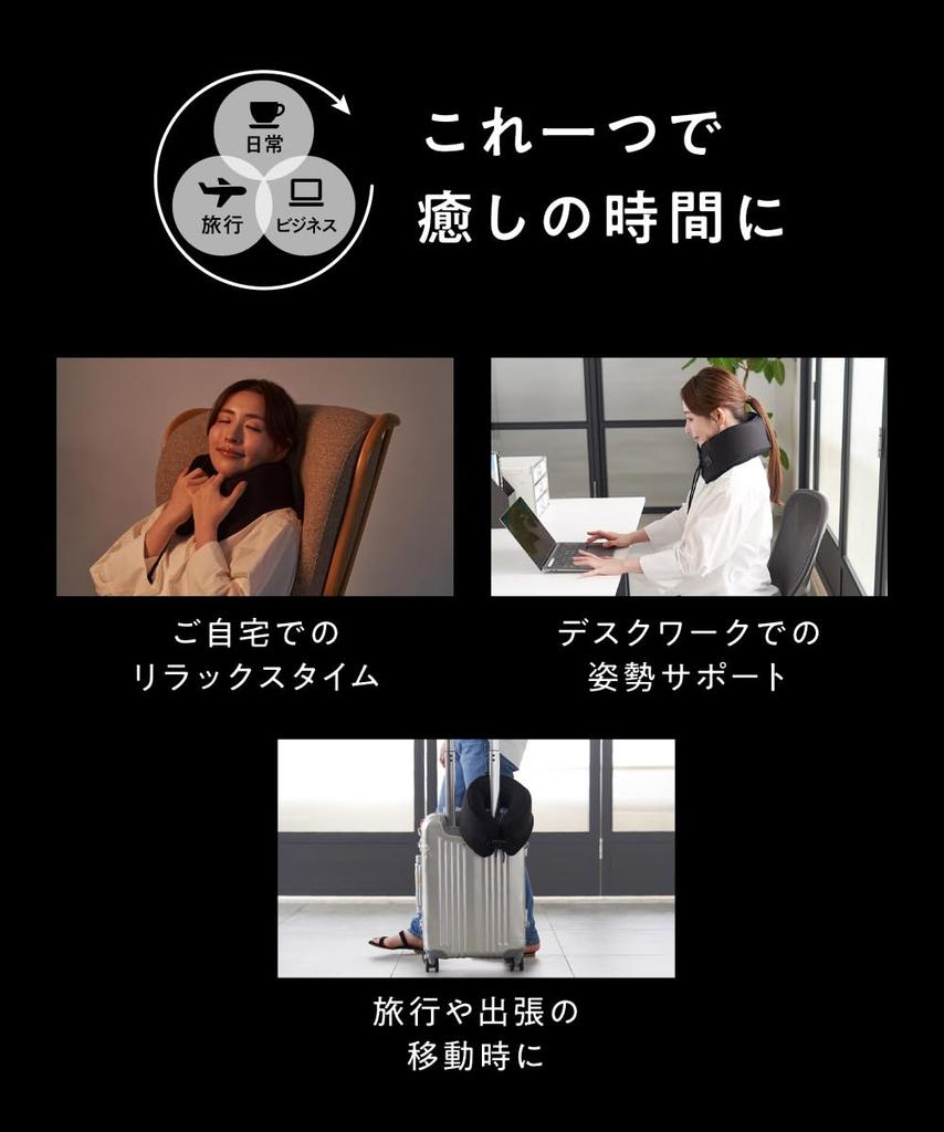 No-Sheep Neck Pillow, Memory Foam, High Rebound, Portable Travel Pillow, Perfect for Airplanes, Father's Day Gift