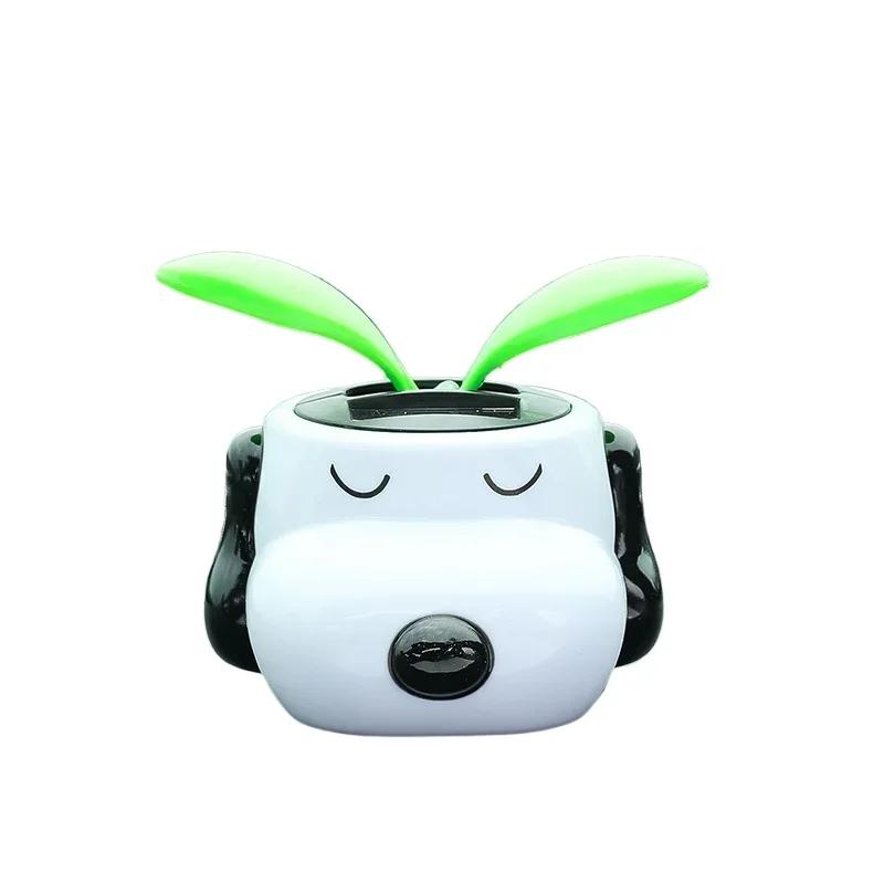 Gorące Słoneczne Nowej Energii Samochodowe Ozdoby Wnętrza Inteligentny Czujnik Huśtający Się Model Zwierzęcia Dekoracja Deski Rozdzielczej Samochodu Akcesoria Stylizacyjne