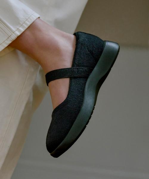 [LEMOUTON] Lets Comfortable Merino Wool Mary Jane Sneakers 5018782418