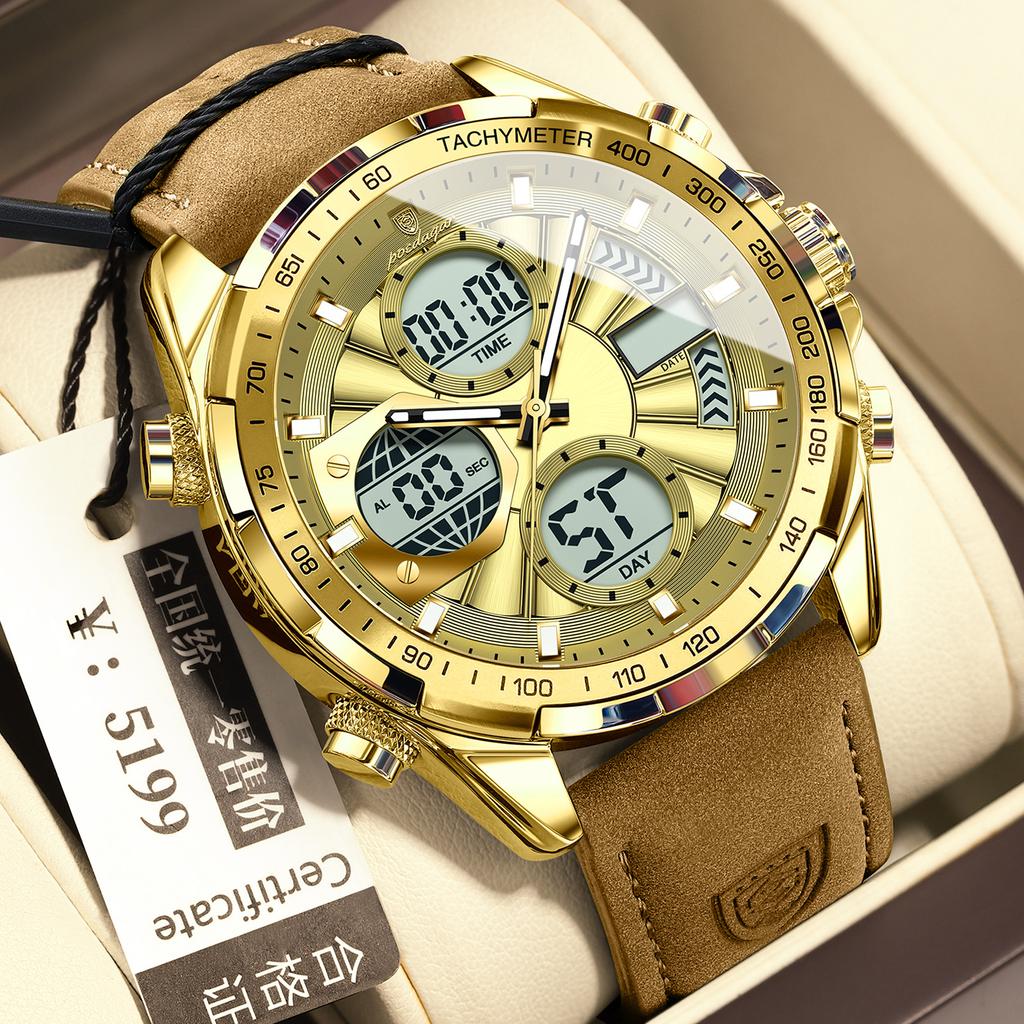 Men'S Watch Fashion Luminous Sports Electronic Watch