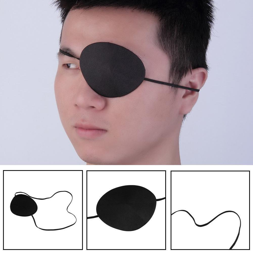 Medical Use Concave Eye Patch Foam Groove Adjustable Strap Washable