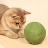 10cm Extra Large Catnip Ball Toy Interactive Teasing Chew Toy for Cats