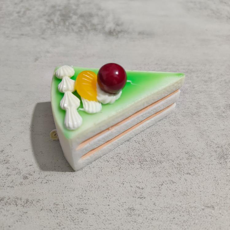 Dreieckiger Kuchen Brot Fake Food Requisiten für Display und Dekoration