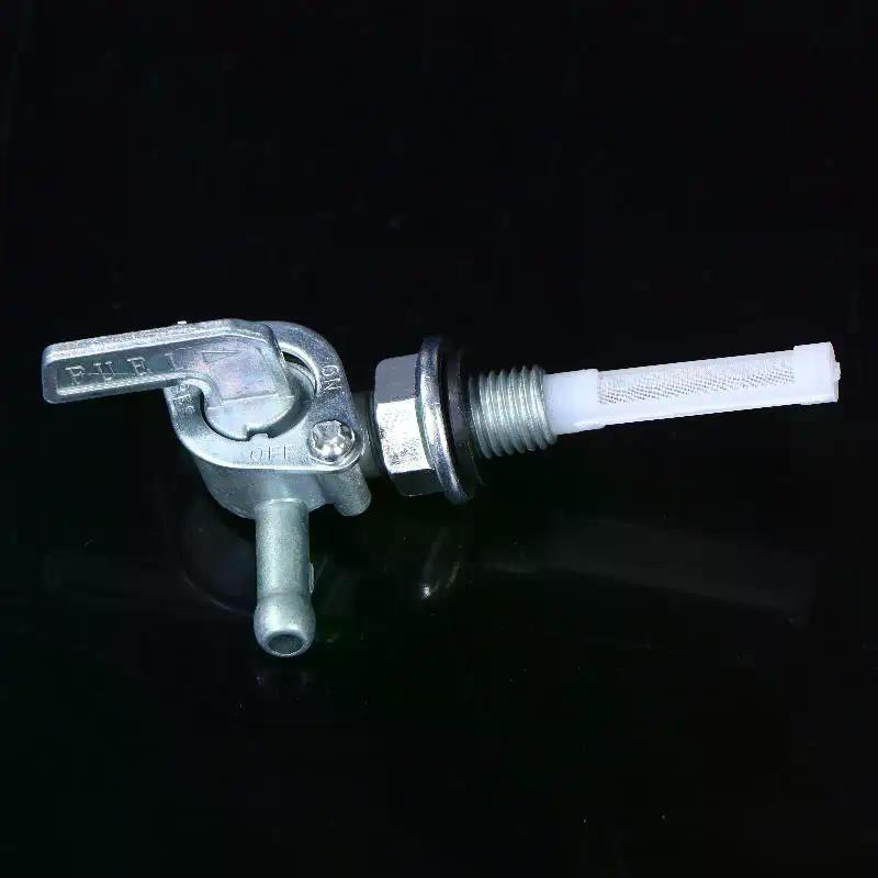 1Pcs Generator Gas Engine Tank Switch M10 Fit 1/4" Hose Tap ON/OFF Universal Fuel Shut Off Valve Tap Replacement Fuel System Fittings7