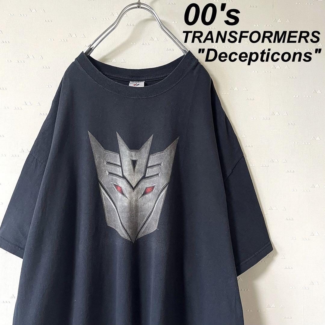 

[USED] Rare 00 s Transformers Decepticon Villains T-shirt Black
