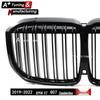 Gloss Black Double-Line Grille for BMW X7 G07 (2019-2022)