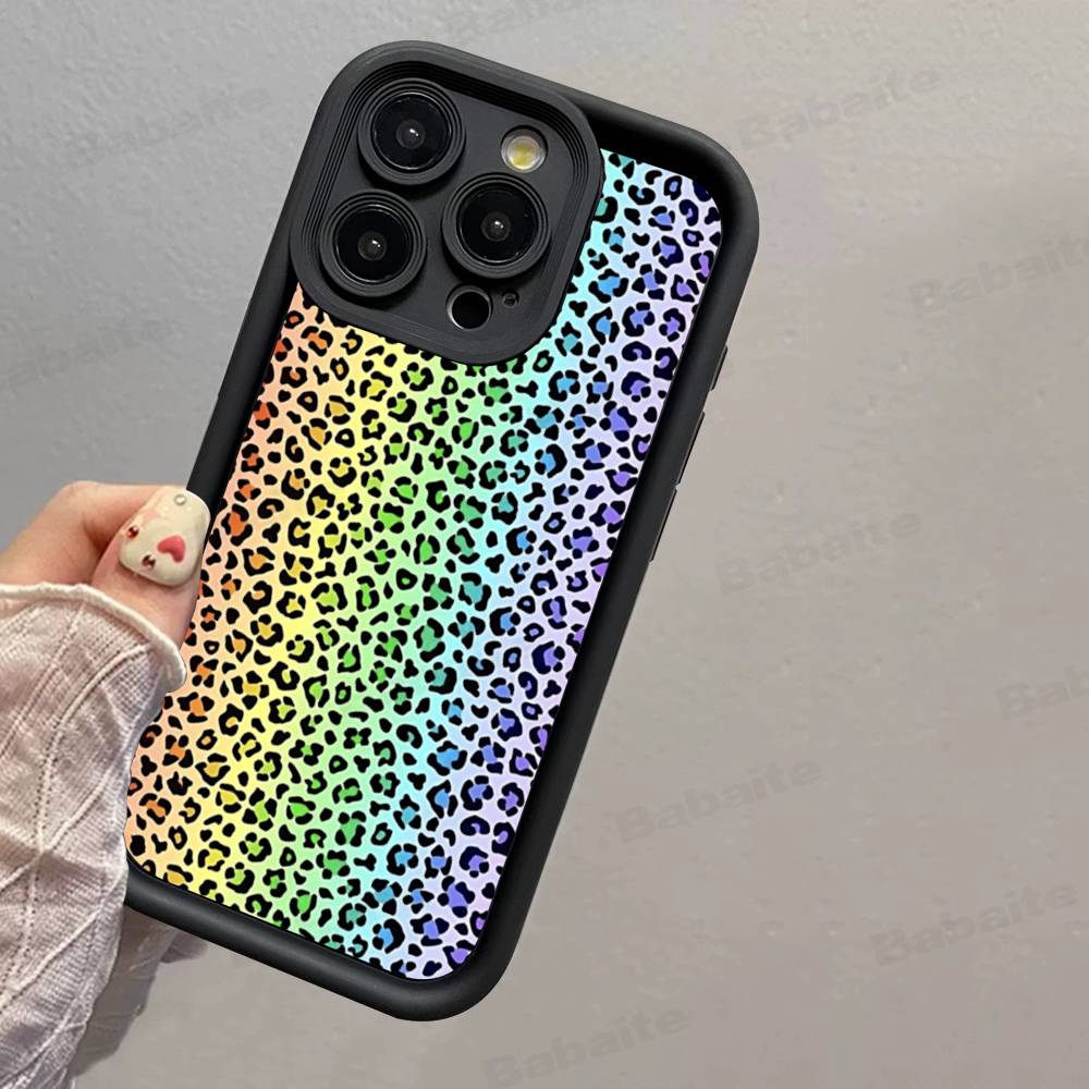 Classic Leopard Cheetah TPU Phone Cover For Iphone 17 16 15 14 13 12 11 Pro Max Plus Case Cover
