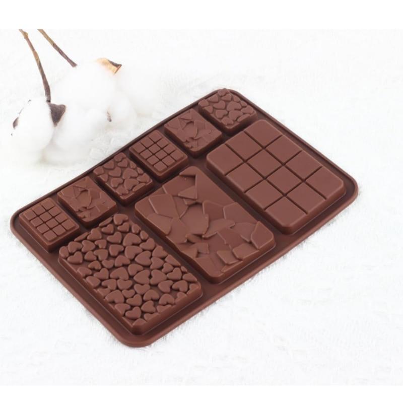 Matrita Silicone Chocolate Bar Mold – Deep, Easy Release for Energy Bars and Waffles, Perfect for Handmade Chocolate