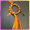 Handgefertigtes Rengoku Kyoujurou Armband Mode Dämonentöter Anime Zubehör Verstellbare Länge Unisex Armband Jungen Mädchen Geschenke