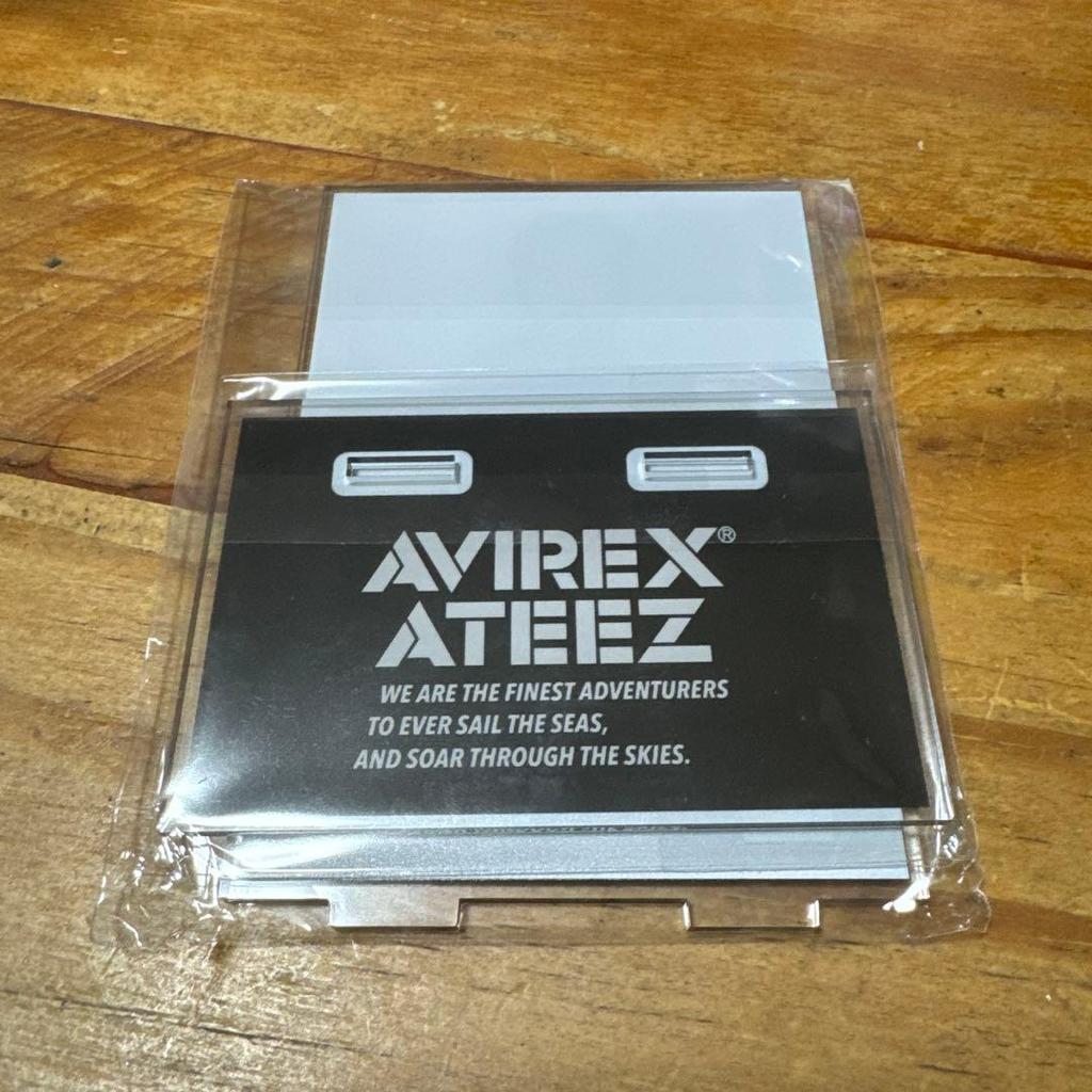 [USED] AVIREX×ATEEZ Purchase Bonus Hongjoong