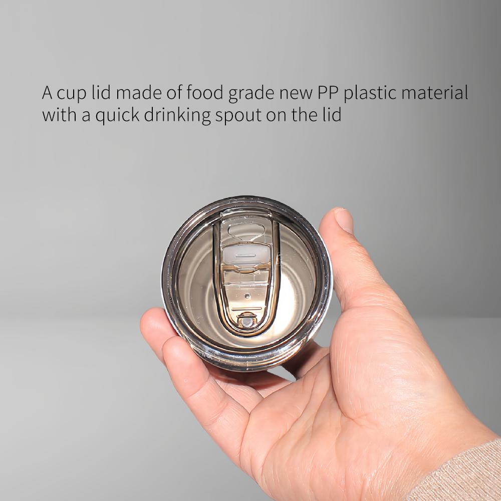 Mini Portable Cup Travel 304 Stainless Steel Double Wall Thermos Cup Creative Gift Cup with Lid Coffee Bottle Thermos Bottle