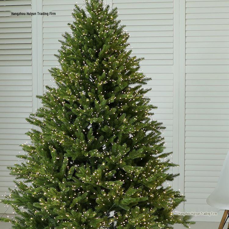 2025 Large Luminous Christmas Tree with Ornaments for Indoor Decoration