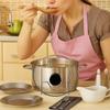 3PCS Multifunctional Stainless Steel Pot Lid Holder Non-Slip Space-Saving Anti-Tip Lid Organizer for Kitchen Restaurant