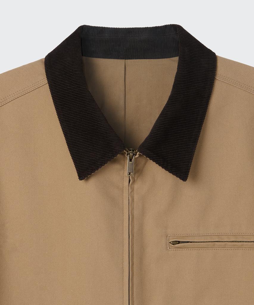 Musinsa Standard Canvas Work Jacket [Beige]