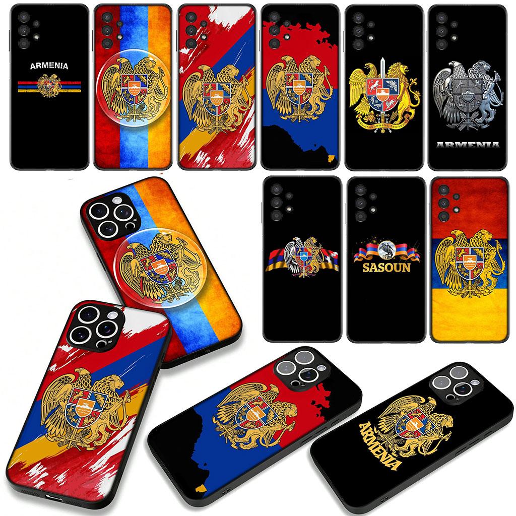 Armenia Armenians Flag Phone Cover Case for Samsung Galaxy A36 A17 A26 A07 A35 A54 A53 A13 A33 A34 S8 S9 S20 S21 FE S10 Plus