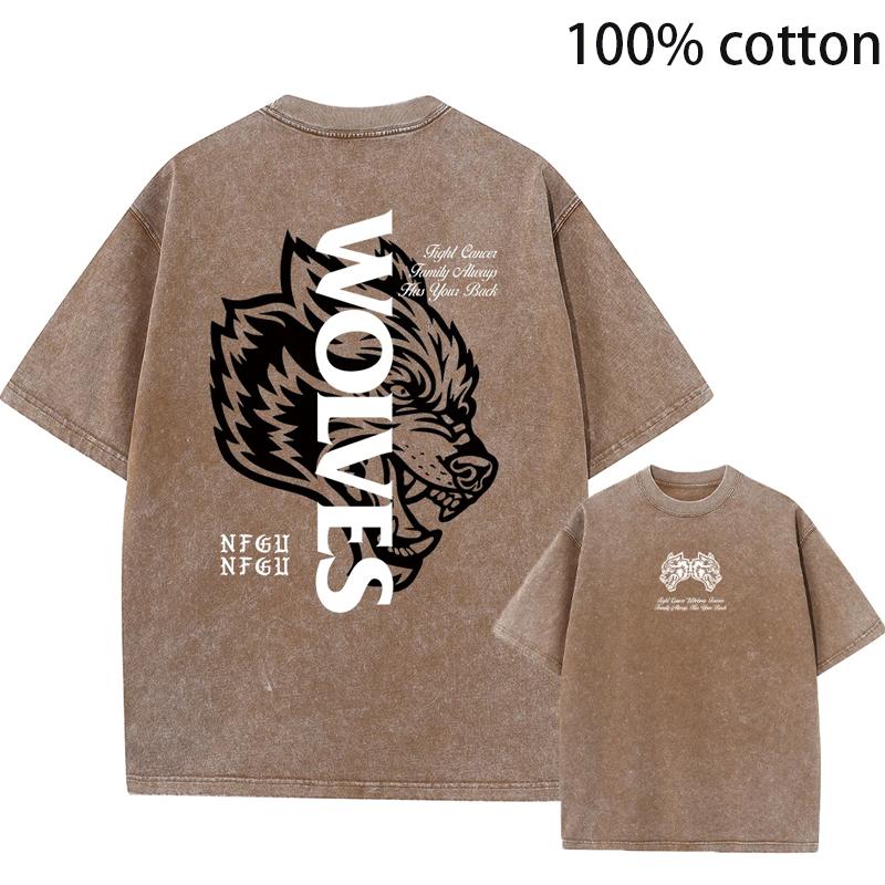 

Darc Wolves Sport Vintage Washed T Shirts Gym Bodybuilding Oversize Men Clothing Summer Fitness TEE Workout Darc Sport T Shirts 4XL