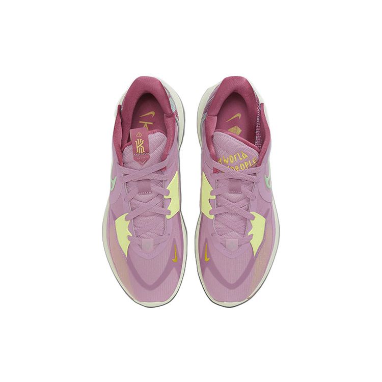 Nike Kyrie Low 5 EP Orchid Unisex Sneakers Pink Yellow-Strike Light-Bone DJ6014-500