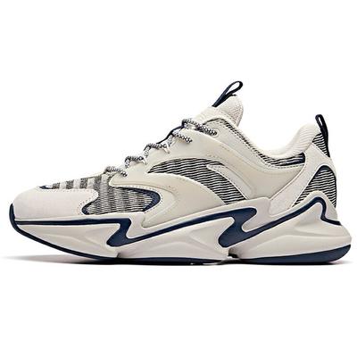 Serie Estilo de Vida Tela Cuero Sintético Doble Capa Piel Vacuna Absorción de Impactos Antideslizante Transpirable Ligero Zapatillas Casuales de Caña Baja 11918881-2