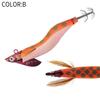 Egi 3.0 Hook Artificial Lures Sycamore Wooden Slow Sinking Jigging Lures  Deep Water