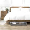 Organizador Bajo Cama Square – Con Ruedas y Tapa Transparente – Plegable para Ropa y Zapatos – Nyana Home