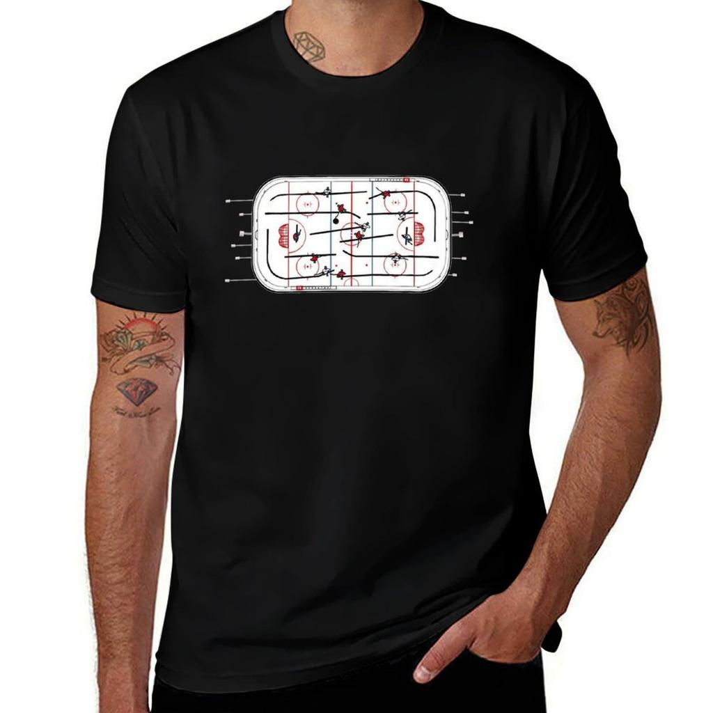 Table Hockey Hockey05 Tshirt Work Wear Breathable Tee
