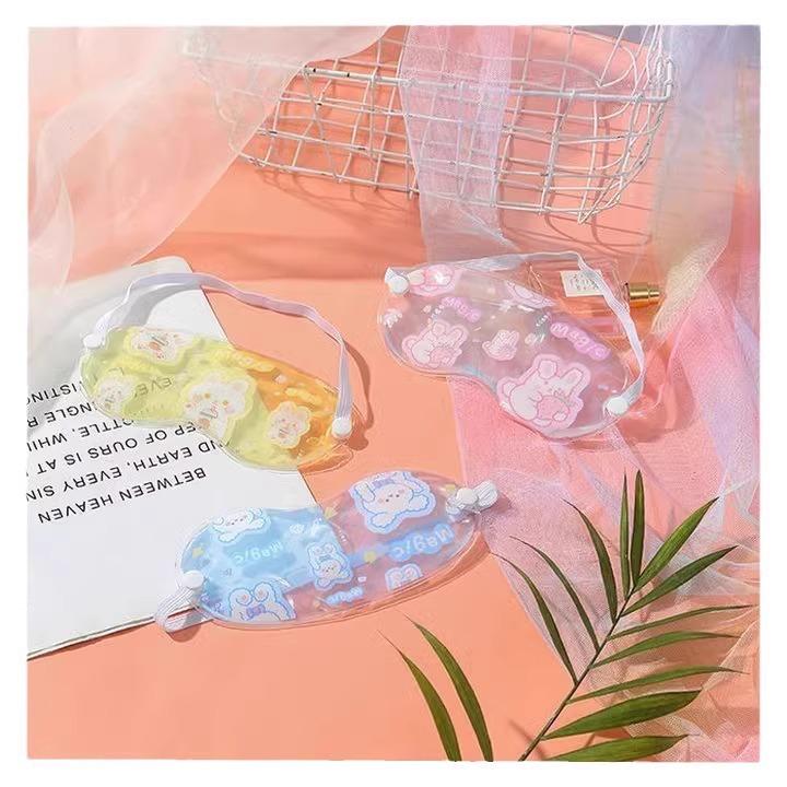 Cute Animal Hot/Cold Eye Mask for Dark Circles & Fatigue Relief