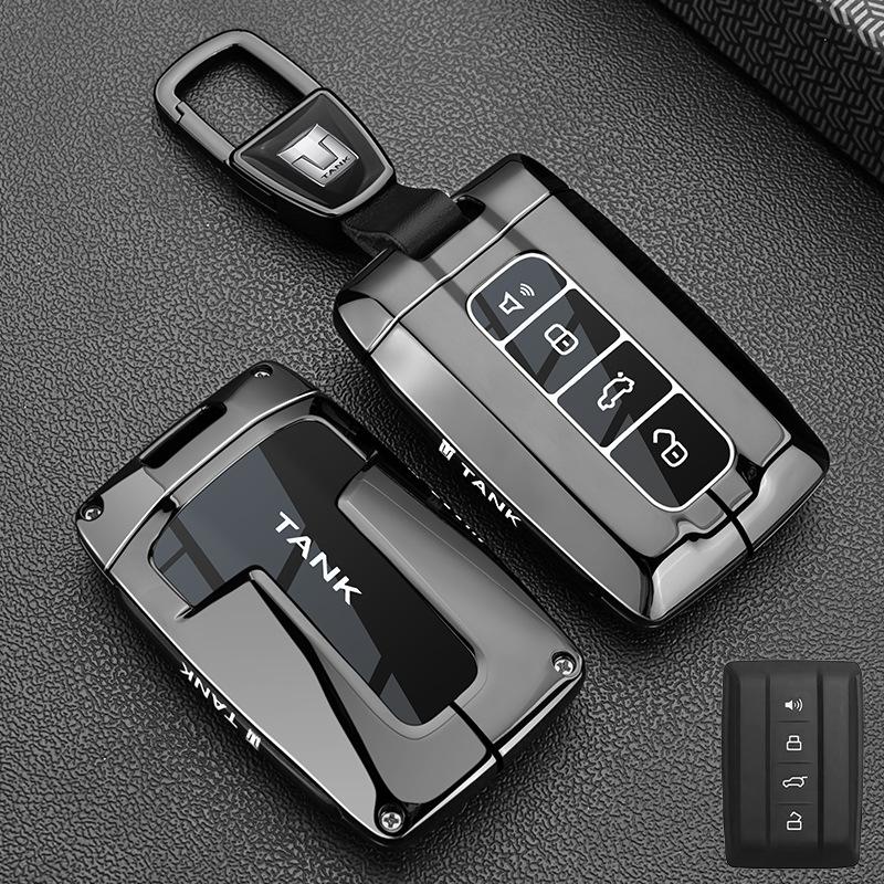 Special 2025 Tank 500 Key Cover 400 Three Five Hundred Hi4t High-end 700 Car 300 Buckle Modified Shell Male