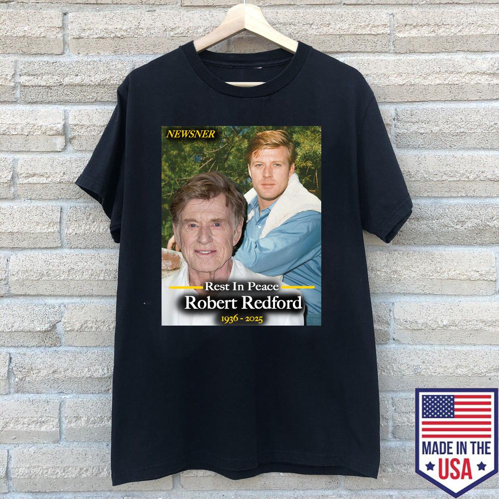 THANK YOU FOR THE MEMORIES Robert Redford T Shirt Unisex T-Shirt XXXL