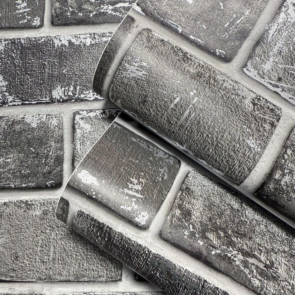 PVC Wallpaper Household Self-adhesive Background Wall Decorative Painting Wall Sticker Self-adhesive Wall Covering Bedroom Wallpaper Self-adhesive