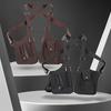 Anti-Theft Shoulder Bag Security Backpack Slim Crossbody Hidden Underarm Chest Pack with Adjustable Straps Compact Travel Organizer